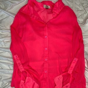 Hot Pink Blouse